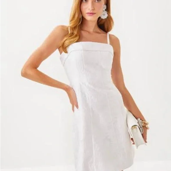 Lilly Pulitzer White Backless Dress